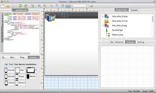 Rockete and libRocket